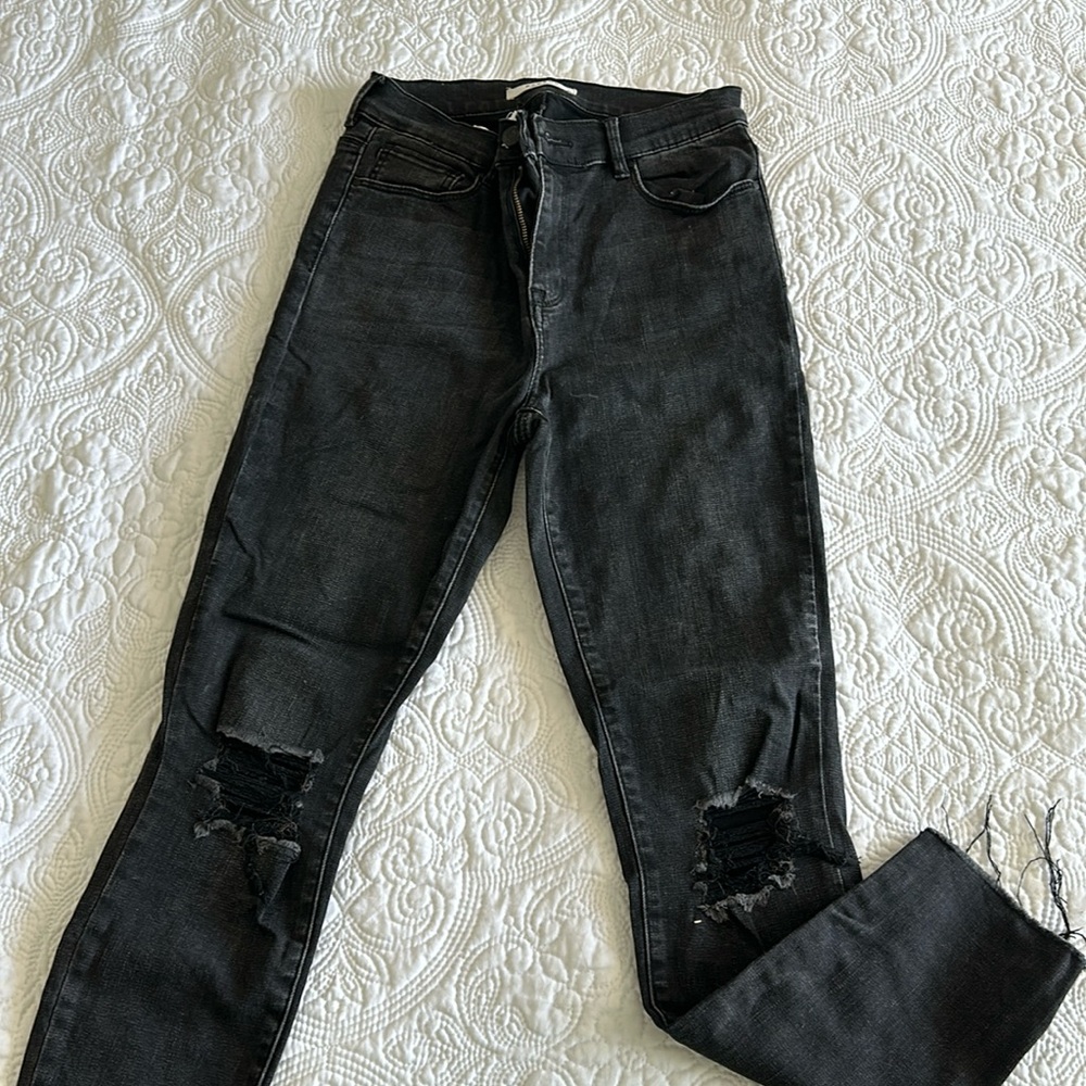 High rise jegging